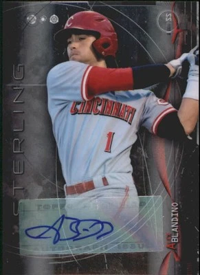 B6709- 2014 Bowman Sterling Prospect Autographs #BSPAABL Alex Blandino Auto - Image 1 of 2