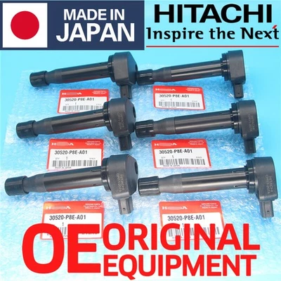 Nuevo juego de 6 bobinas de encendido aptas para Honda Odyssey 1999-2009 3,0 L 3,2 L 3,5 L V6 Foto 1 de 4