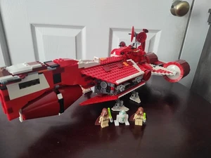 LEGO Star Wars: Republic Cruiser (7665) Missing 2-Minifigs, Box & Instructions - Picture 1 of 7