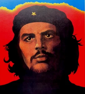 1985 Che Guevara Famous Person Portrait By Paul Davis Art Bookplate Print 13 - Picture 1 of 3