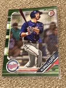 2019 Bowman Prospects Camo #BP138 Alex Kirilloff Twins Prospect 🔥 - Picture 1 of 2