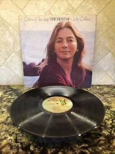 JUDY COLLINS Colors Of The Day LP 1972 & Poster VG - Picture 1 of 12