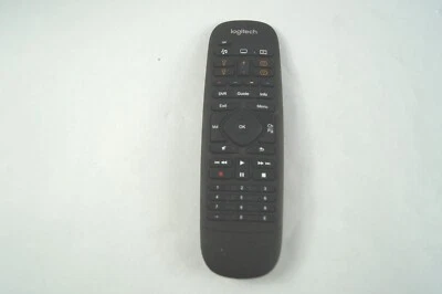 LogiTech 815-000100 N-R0005 Remote Control Black OEM WORKING B133 - Image 1 of 4