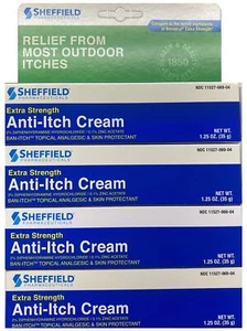 Dr. Sheffield's Anti-Juckreiz Creme mit Histaminblocker - 1,25 Oz. 4 - Bild 1 von 3