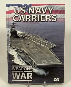 Weapons Of War U.S. Navy Carriers DVD with Built-In Booklet - Imagen 1 de 6