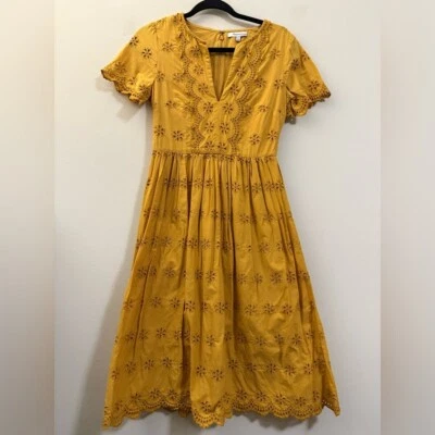 Vestido Madewell con ojales dorados línea A - 0 Foto 1 de 4