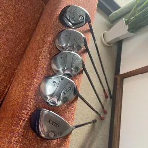 Ladies DUNLOP XXIO Fairway Wood Hybrid Utility 5pcs Set Flex-L/R No H/C F/S - Picture 1 of 3