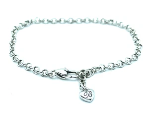 "Bracciale Ciondolo BRIGHTON ROLO SMALL Starter Links LEGACY Eccellente 8,5"" - Foto 1 di 6