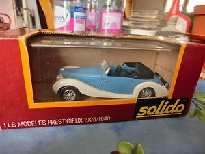 VOITURE DELAHAYE 78 135M 1939 FIGONI FALASCHI AGE D'OR SOLIDO 1/43 FRANCE - Picture 1 of 2