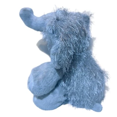 Webkinz Ganz Grey Elephant Beanie 10” Plush Stuffed Animal Toy Shaggy No Code - Image 1 of 4