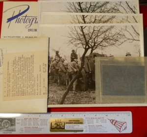 ORIGINAL WAFFEN SS ARTILLERY TRAINING PHOTO,POLAND,NORWAY,FRANCE,HOLLAND,BELGIUM - Picture 1 of 4