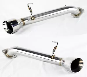 Stainless Steel Axle Back Muffler Exhaust for Infiniti G37 2dr Coupe 2008-2013 - Picture 1 of 5