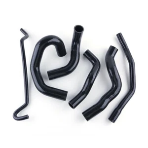Black Silicone Radiator Coolant Hose Kit for 2005 2006 Ford Mustang GT 4.6L V8 - Picture 1 of 15