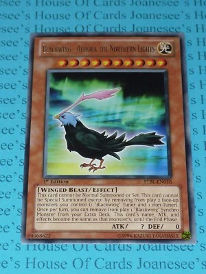 STBL-EN016 Blackwing - Aurora the Northern Lights Rare Yu-Gi-Oh Card 1st New - Image 1 of 4
