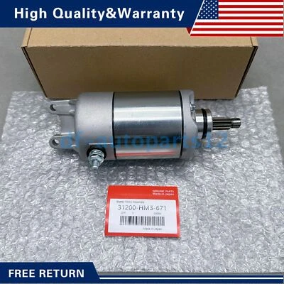 1PCS OEM Starter Motor Assembly For Honda Sportrax 300 TRX300EX 31200-HM3-671 Foto 1 de 4
