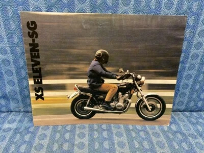 Yamaha XS Eleven-SG 1980 motocicleta folleto de ventas original Foto 1 de 3