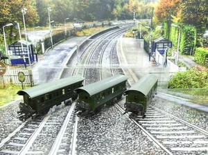 Märklin 329/1,4002 - H0 - DB - 3tlg. Personenwagen-Set - EK - #D4910 - Bild 1 von 8