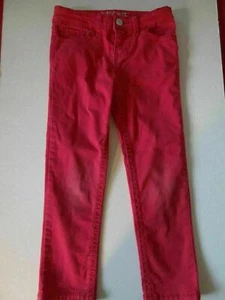 Cherokee Girls Skinny Moulant Denim Jeans Red - 5 - Picture 1 of 5