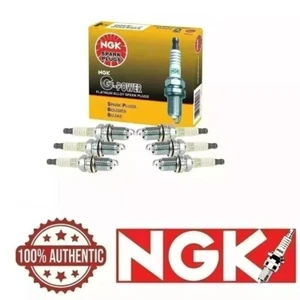 NGK "PLATINUM" Spark Plugs (Set of 6) for 2006-2011 BMW Z4 3.0L - Picture 1 of 2