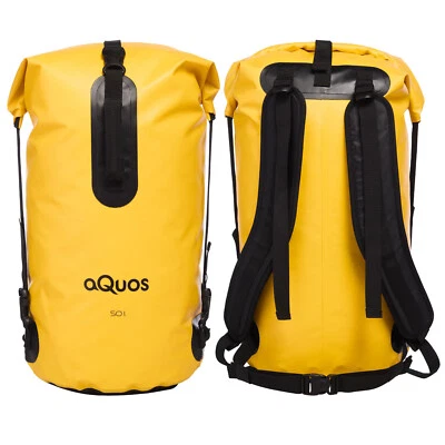 Aquos Finback 50 Liter Dry Bag - LKW Plane wasserdichter Rucksack - Packsack - Bild 1 von 4