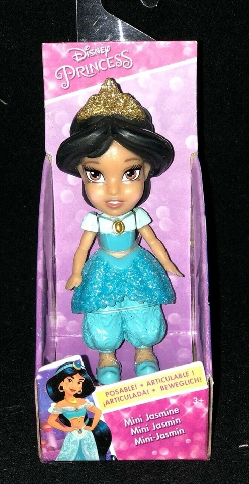 Disney Princess Collector Mini Toddler Doll Figure Jasmine Posable