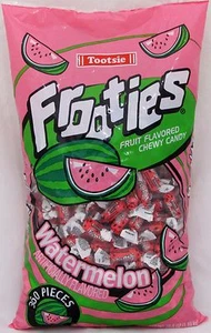Frooties Watermelon Candy (360 Count Bag) Tootsie Bulk Candies Fruities 2.42 LBS - Picture 1 of 7