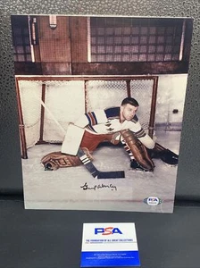 Gump Worsley Autographed 8x10 Photo NY Rangers - PSA/DNA - Bild 1 von 1