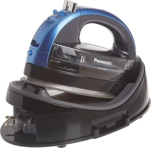 Panasonic WL607 Freestyle Advanced Ceramic Cordless Iron Blue PreOwned - Picture 1 of 1
