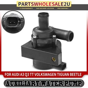 Auxiliary Water Pump for Audi A3 Q3 TT Volkswagen Beetle CC Jetta Passat L4 2.0L - Picture 1 of 8