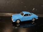 VW Karmann Ghia Coupé Unbespielt Welly Modellauto Spielzeug Auto Oldtimer Blau