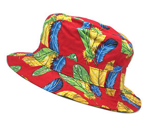 KB Ethos Bucket Fashion Print Hat Cap Unisex New Summer Easy ONE SIZE FIT