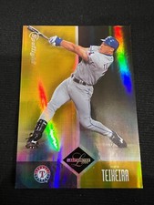 MARK TEIXEIRA Rangers 2004 Leaf Limited #102 Gold Spotlight MLB #22/25