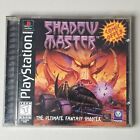 Shadow Master (Sony PlayStation 1, PS1, 1997) ~Complete With Manual
