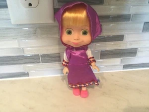 MASHA 7” DOLL FROM THE ANIMATED SERIES MASHA AND THE BEAR - Picture 1 of 6