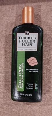 Champú para cabello más grueso Cell-U-Plex con cafeína revitalizante 12 oz Foto 1 de 2