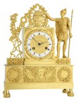 CAMILLUS Kaminuhr Empire clock bronze cartel horloge antique pendule uhren