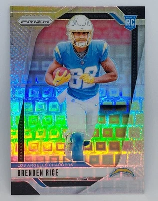 Brenden Rice Rookie Pandora Prizm /400 Carregadores Raiders Panini RC SP Jerry Rice  - Imagem 1 de 2