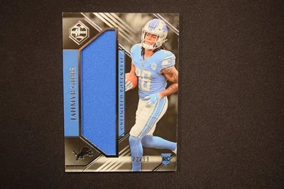 Jahmyr Gibbs 2023 Panini Limited Unlimited Potential Jersey Silver /99 Rookie - Image 1 of 2