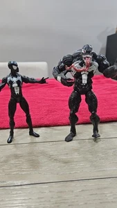 Spider-Man Symbiote Black and Scorpion Venom action figures 2009. - Picture 1 of 19
