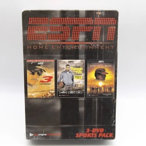 ESPN DVD Movie 3-Pack Sealed 3! Through the Fire! The Junction Boys! FREE SHIP - Picture 1 of 3