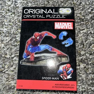 BEPUZZLED / MARVEL 3-D Crystal Puzzle - SPIDER-MAN ! NEW - Picture 1 of 4
