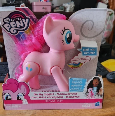 My Little Pony Oh My Giggles Pinkie Pie  8" Interactive Toy Hasbro NEW (B-9) - Image 1 of 4