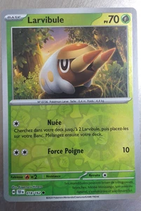 Pokémon Card Temporal Forces Larvibule 018/162 Reverse - Picture 1 of 1