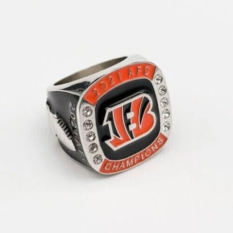 Cincinnati Bengals Season Ticket Member replica 2021 AFC Championship Ring Cover