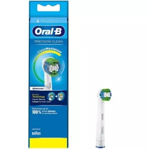 Oral-B Precision testine spazzolino elettrico di ricambio pulite 100% originali marroni - Foto 1 di 5