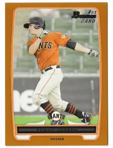 Tommy Joseph 2012 Bowman Prospects Orange #BP100 /250 Giants Rookie Parallel RC - Picture 1 of 2