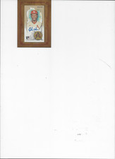 WOW! JORDAN WALKER 2023 TOPPS ALLEN & GINTER RARE FRAMED MINI AUTO RC CARDINALS