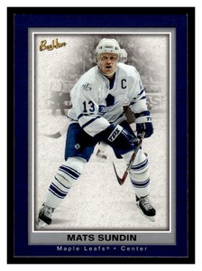 2005 Upper Deck Beehive #83 Mats Sundin - Toronto Maple Leafs - HOF