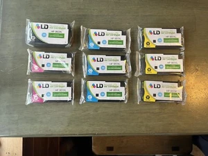 10 LD Ink Cartridges for HP Printer: 2 HP 950XL, 8 HP 951XL - Picture 1 of 1