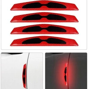 4pcs Door Anti-collision Strip Warning Decorative Sticker For Toyota Crown - Picture 1 of 12
